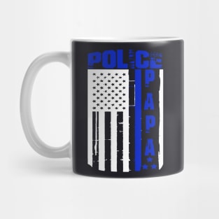 Father Day Police Papa Mug